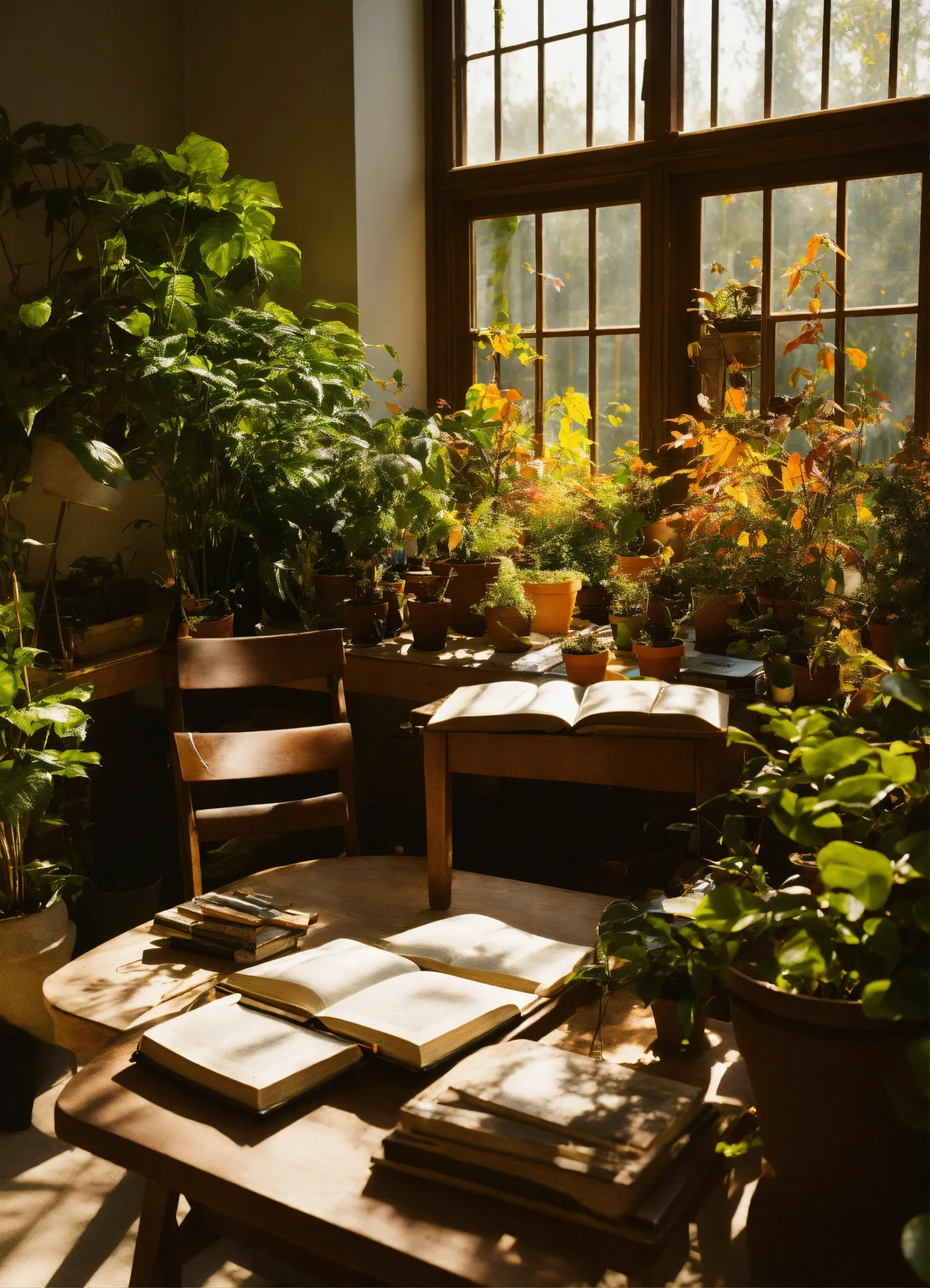 Planten in een kleine keuken op verschillende plekken